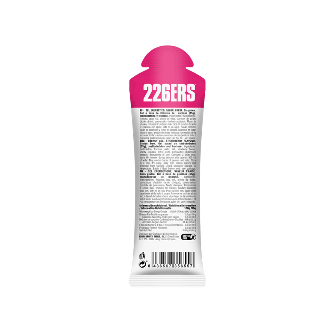 226ers High Fructose Gel Frutilla – The Fuel Place