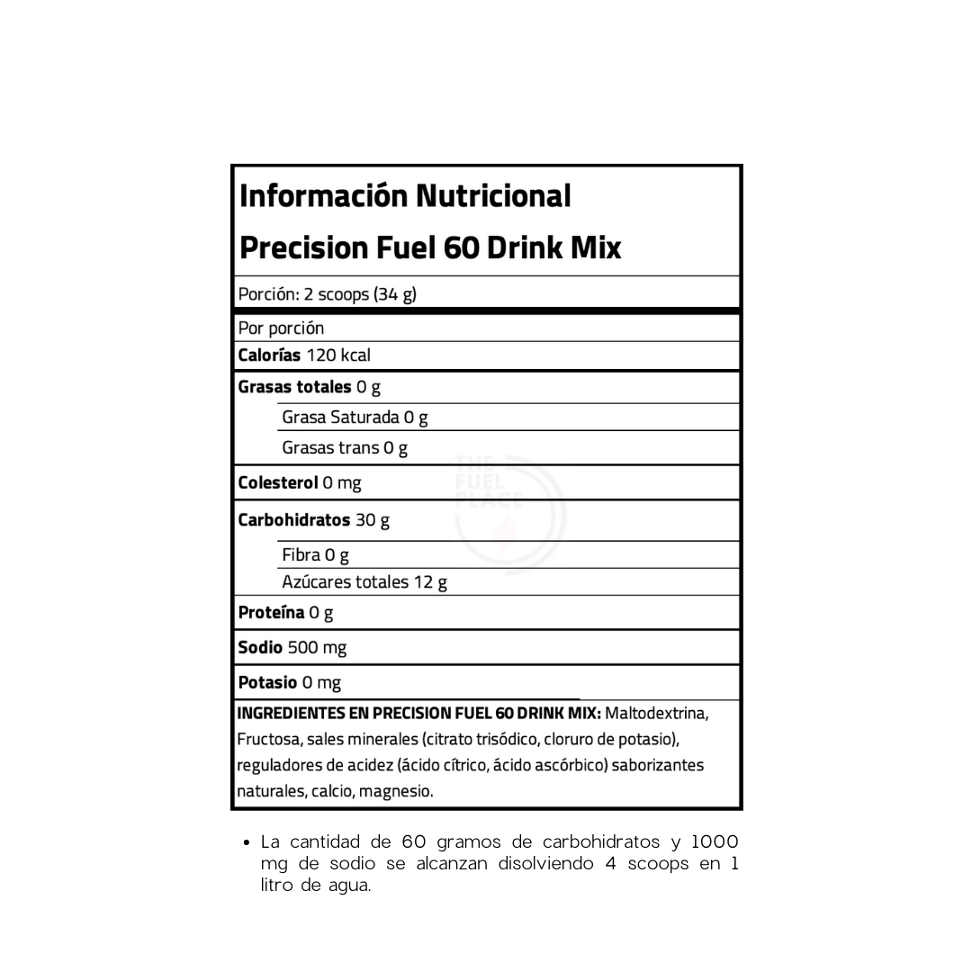 Precision Fuel and Hydration Carb & Electrolyte Drink Mix The Fuel