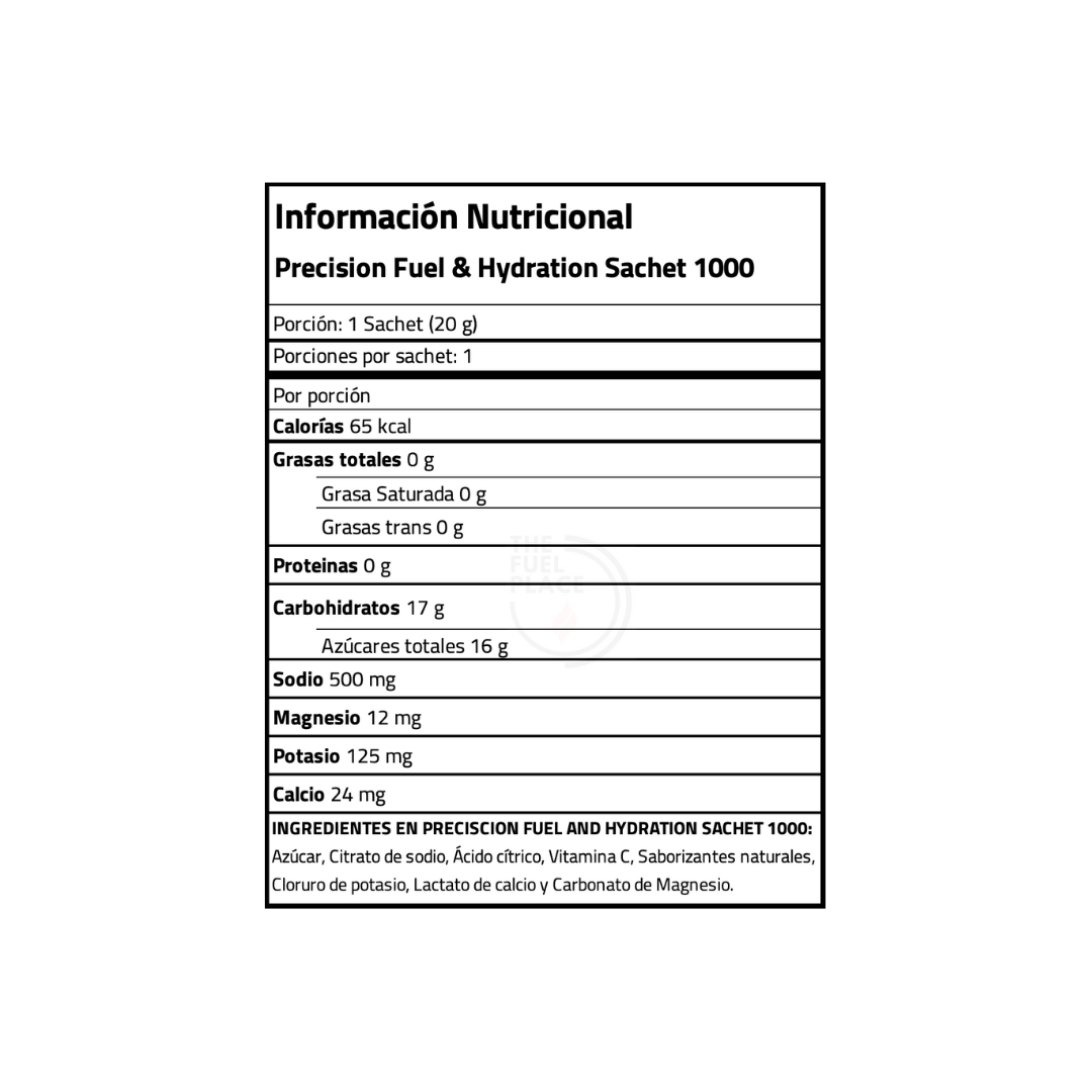 Precision Fuel & Hydration 1000 Drink Mix The Fuel Place