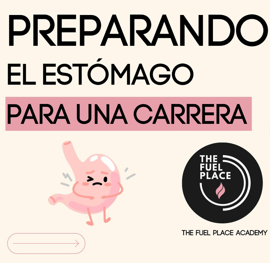 Preparando el estómago para una carrera