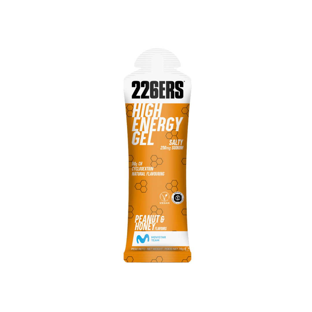 226ers high energy gel peanut & honey salty