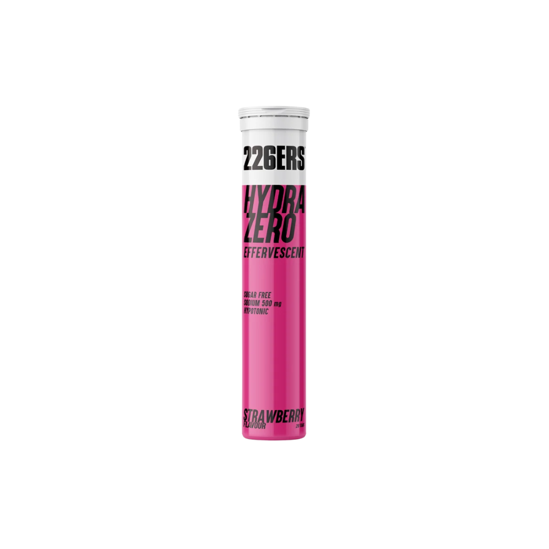 226ers Hydrazero Efervescente sabor Fresa - tabletas de electrolitos - The Fuel Place