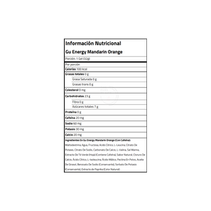 GU Energy Gel Mandarin Orange