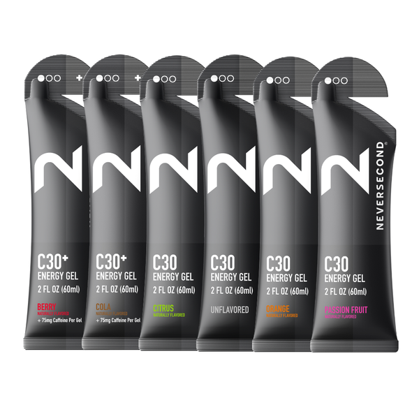 Neversecond - Gel C30 Variety Pack