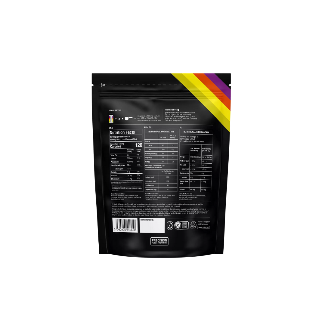Precision Fuel and Hydration Carb & Electrolyte Drink Mix The Fuel