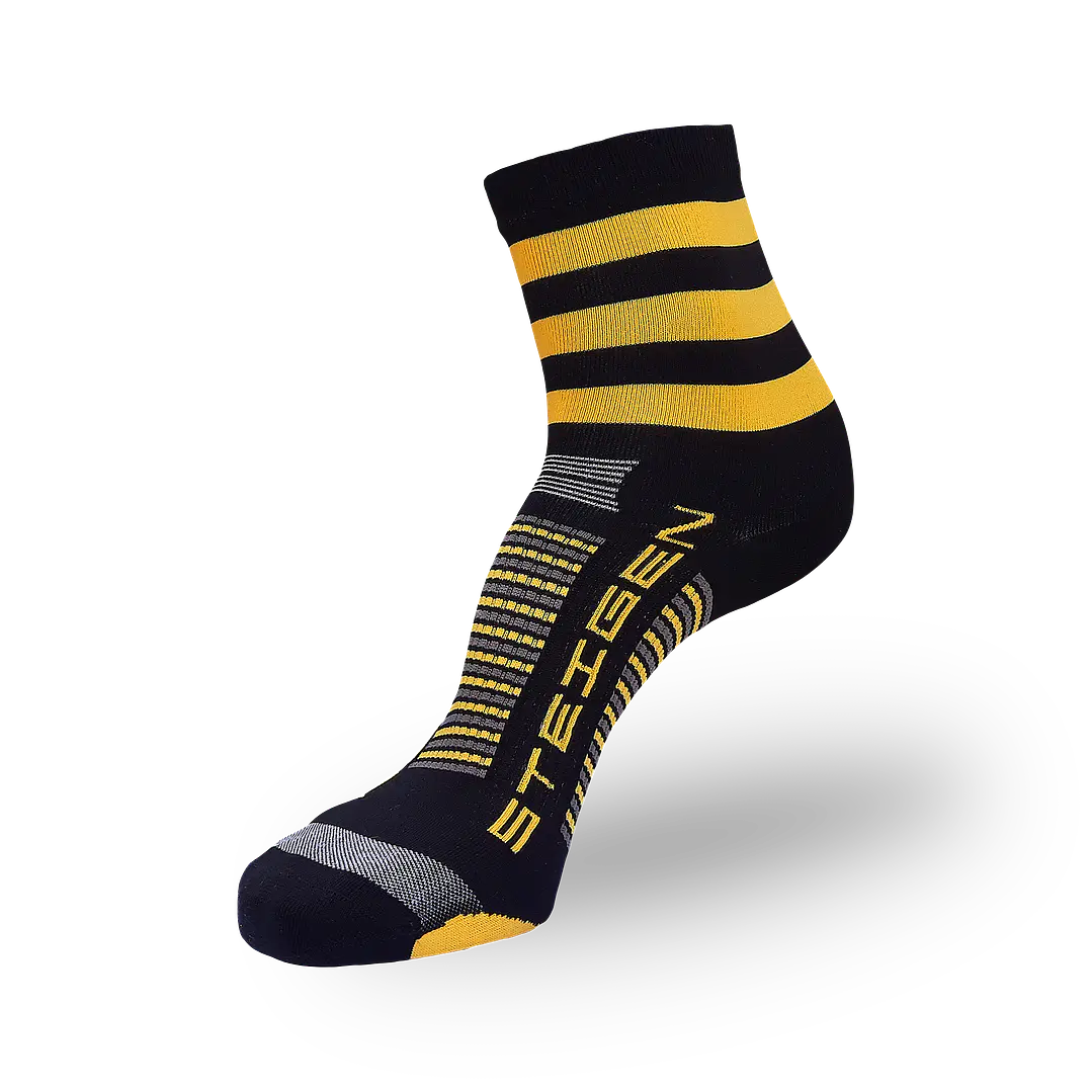 Calcetines de running Steigen Medio Bumblebee