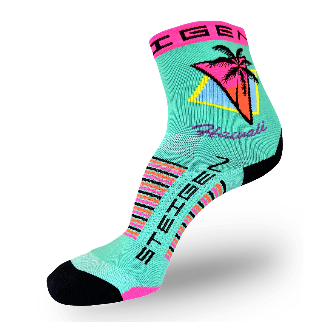 Calcetines de running Steigen Medio Hawaii