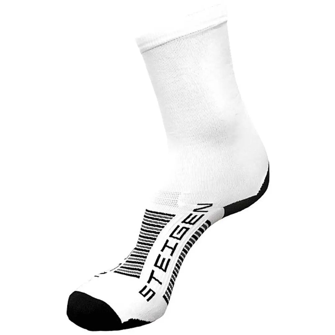 Calcetines de running Steigen 3/4 White