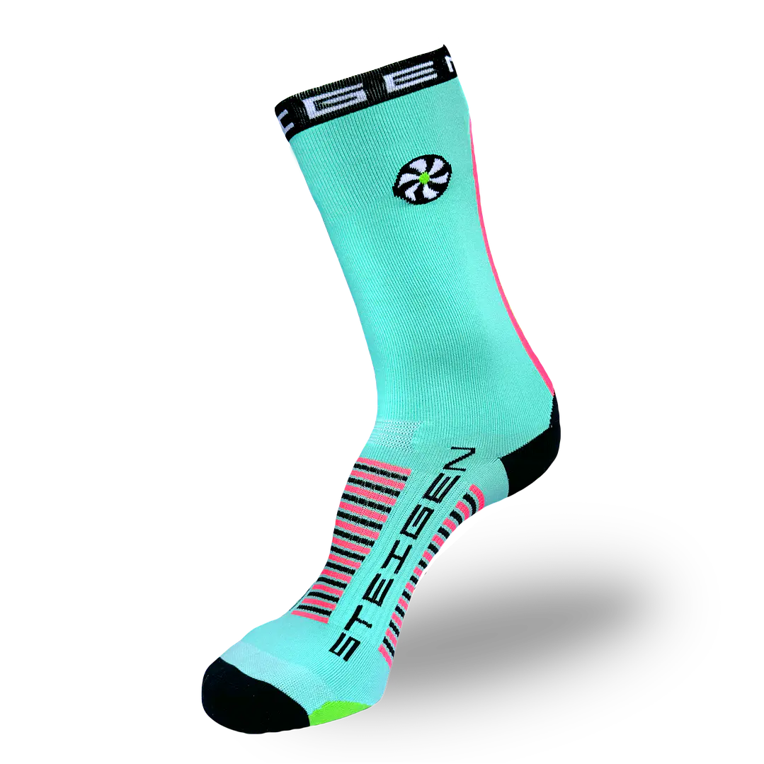 Calcetines de running Steigen 3/4 Licorice