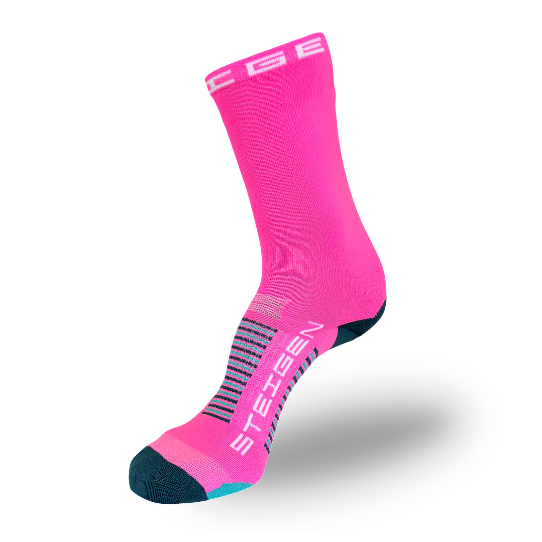 Calcetines de running Steigen 3/4 Pink