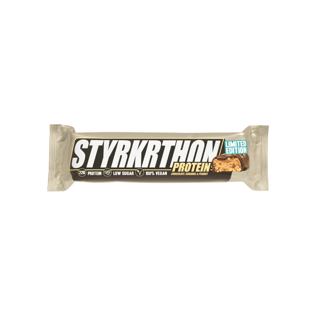 STYRKRTHON Caramel, peanuts and chocolate