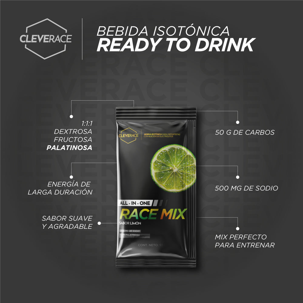 Cleve Rce Energia + Hidratacion - Race Mix - Cleverace – The Fuel Place
