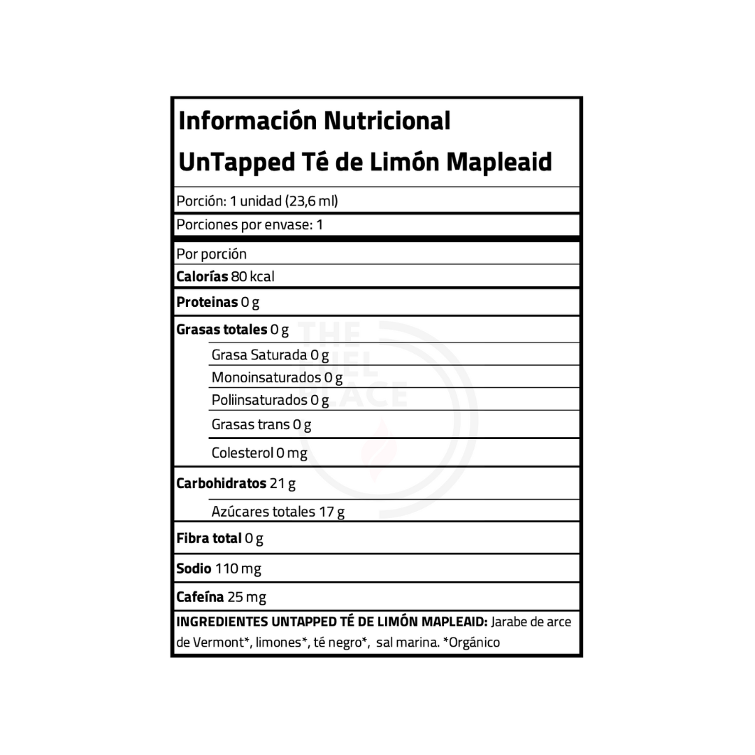 Lemon Tea Mapleaid Untapped - Electrolitos